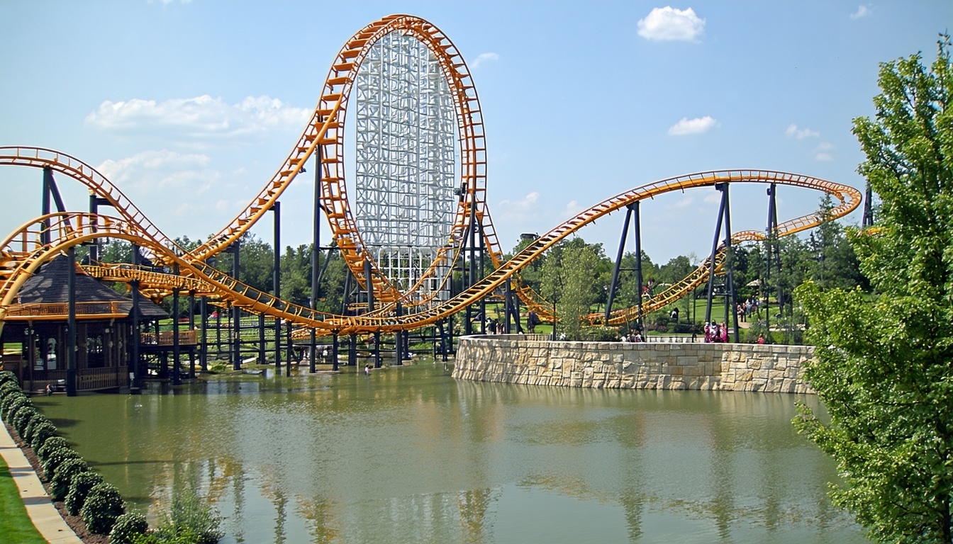 Theme park review site